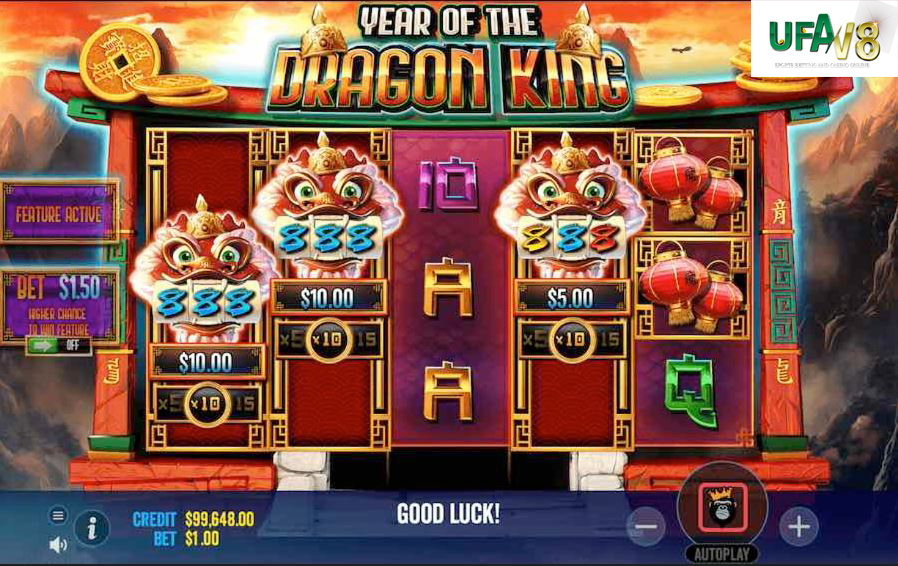 pgzeed slot game year of the dragon king best